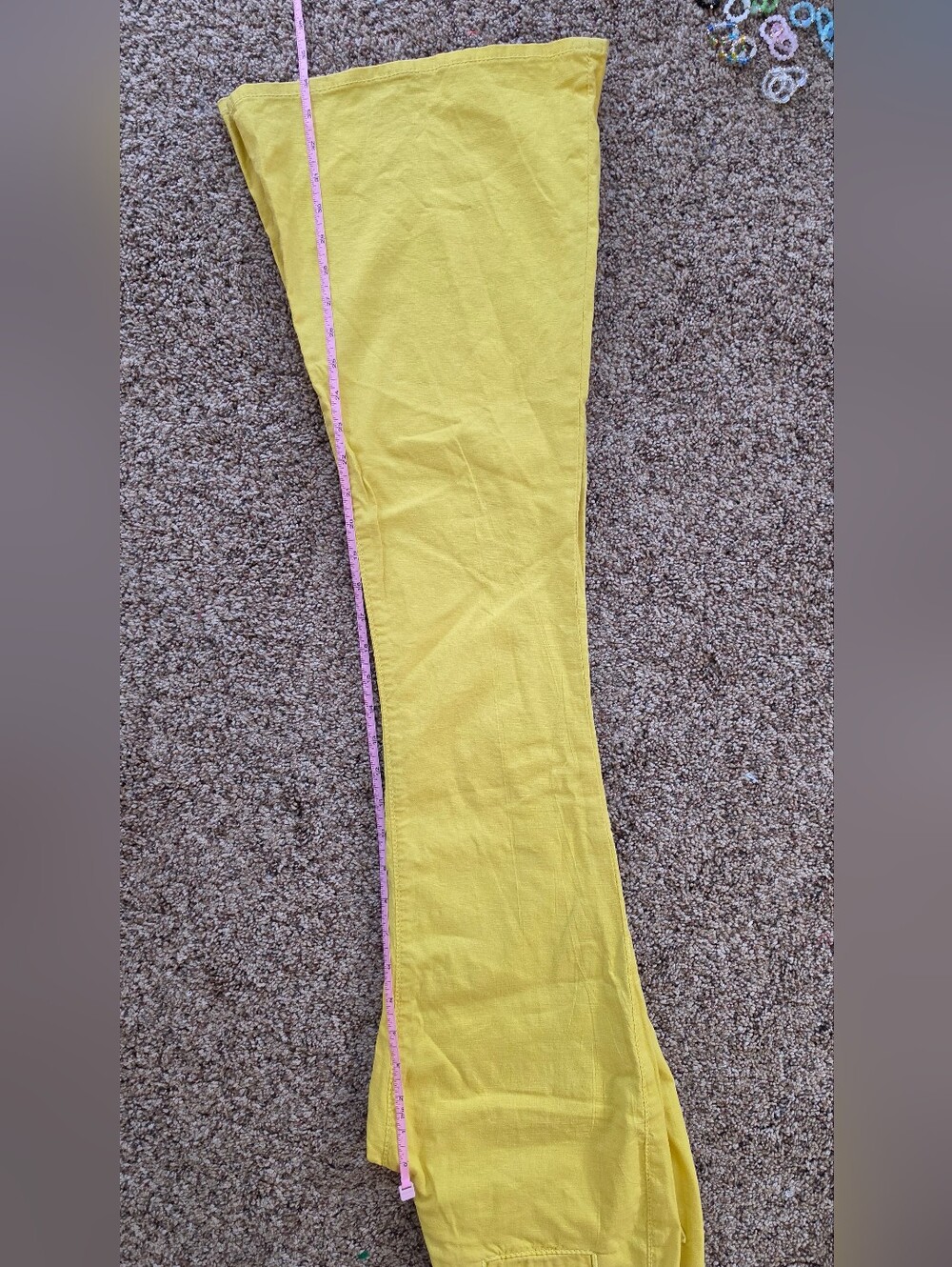 True Religion Yellow Flare Jeans Women's Size 26 Made in USA Classic Denim - Picture 10 of 11
